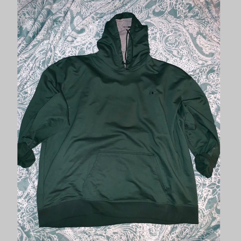 Champion Forest Green Hoodie/Pullover